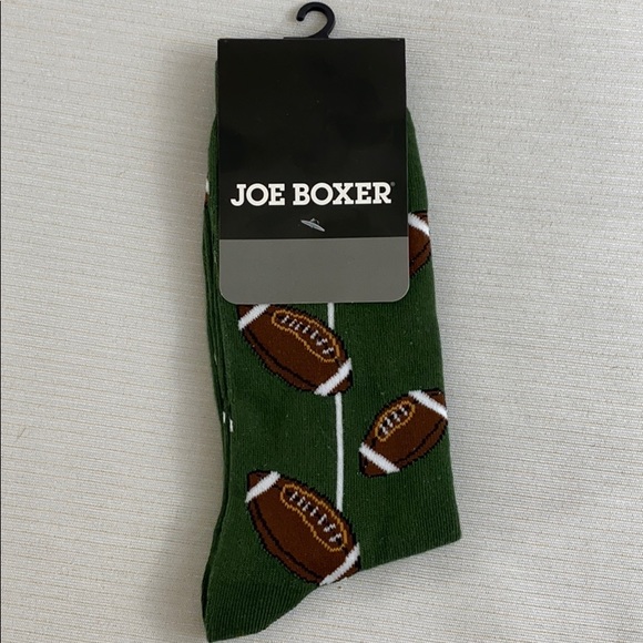 Joe Boxer Other - Joe Boxer FootBall 🏈 Brown Green Socks New